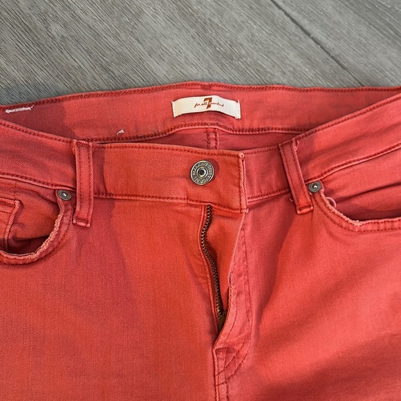 7 for all mankind skinny ankle size 30 - Picture 2 of 10